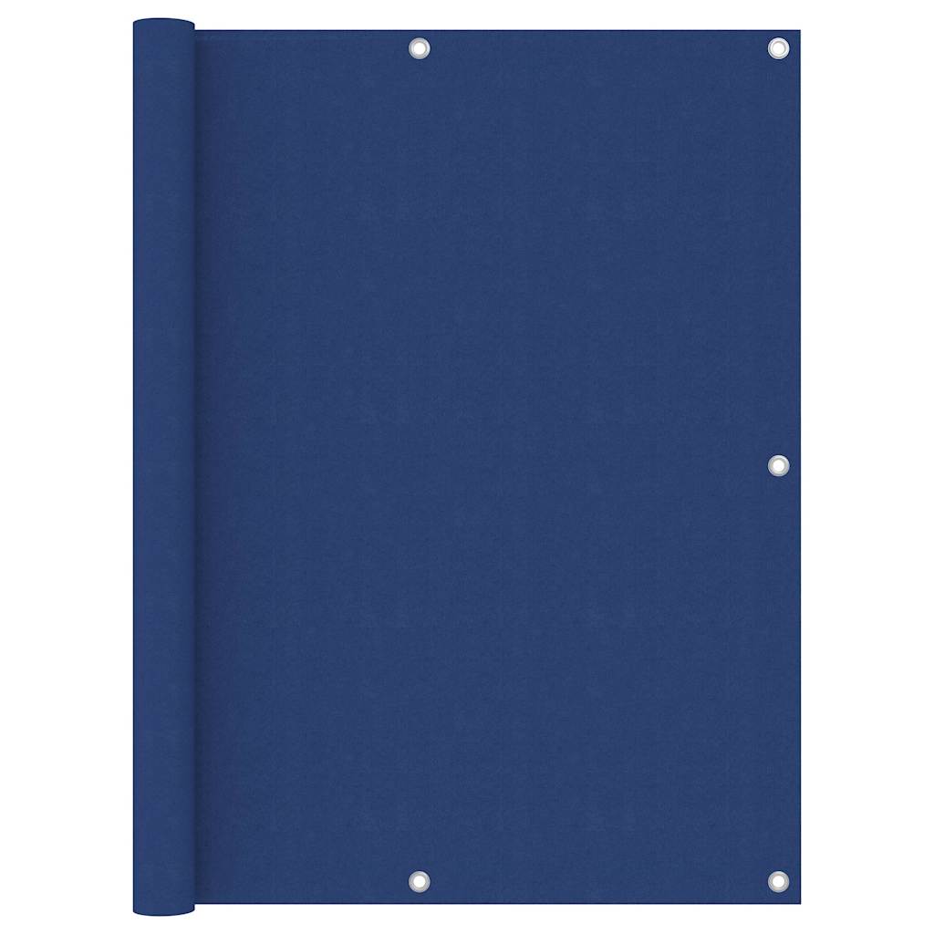 Balkon-Sichtschutz Blau 120x500 cm Oxford-Gewebe