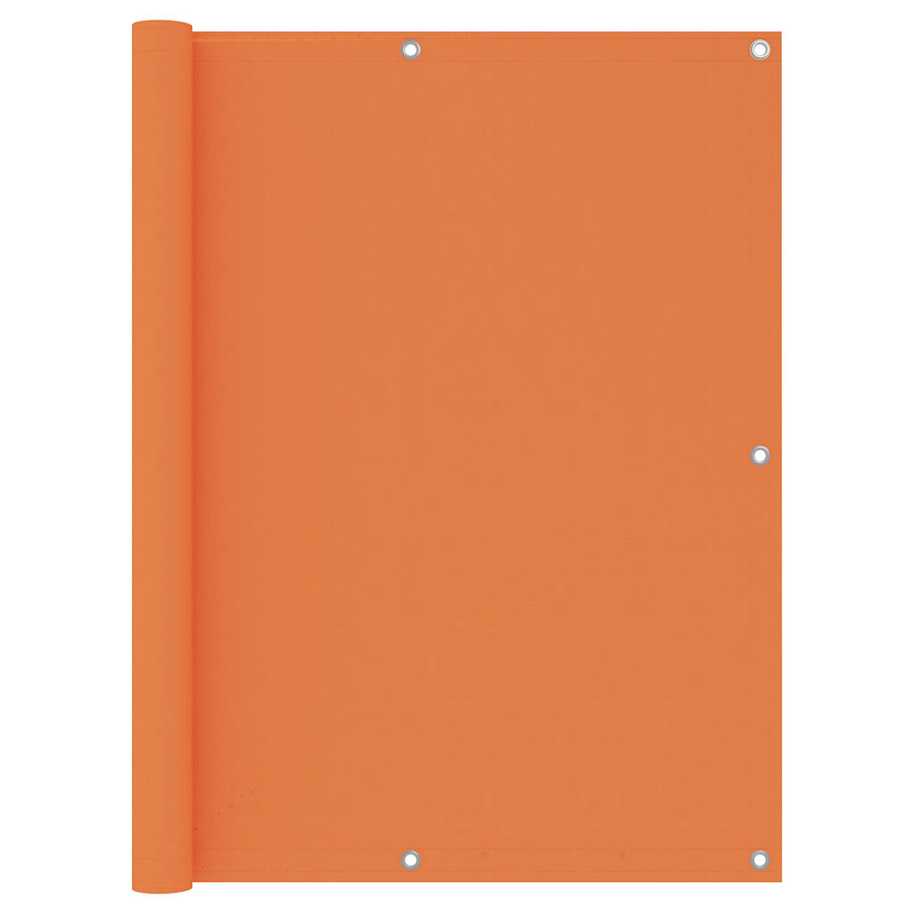 Balkon-Sichtschutz Orange 120x400 cm Oxford-Gewebe