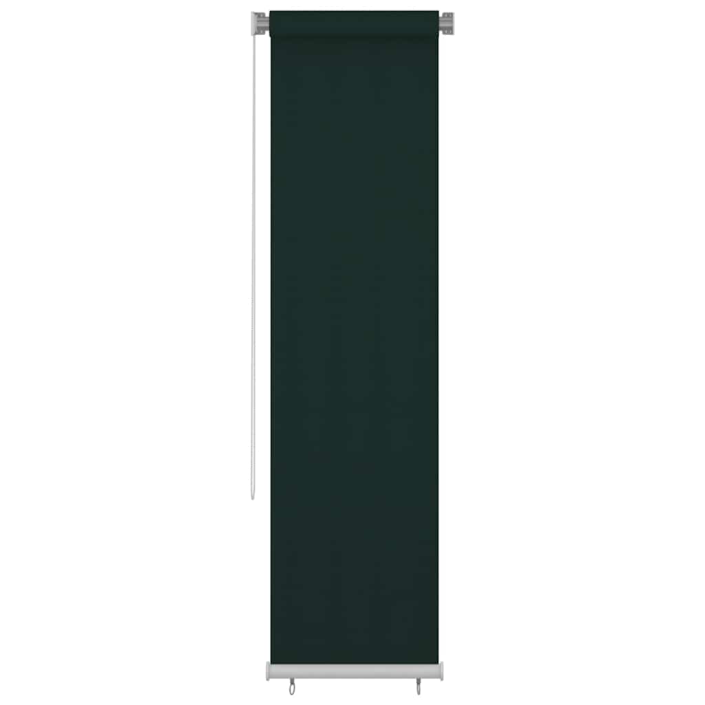 Außenrollo 65 (B)x230 (H) cm Dunkelgrün HDPE