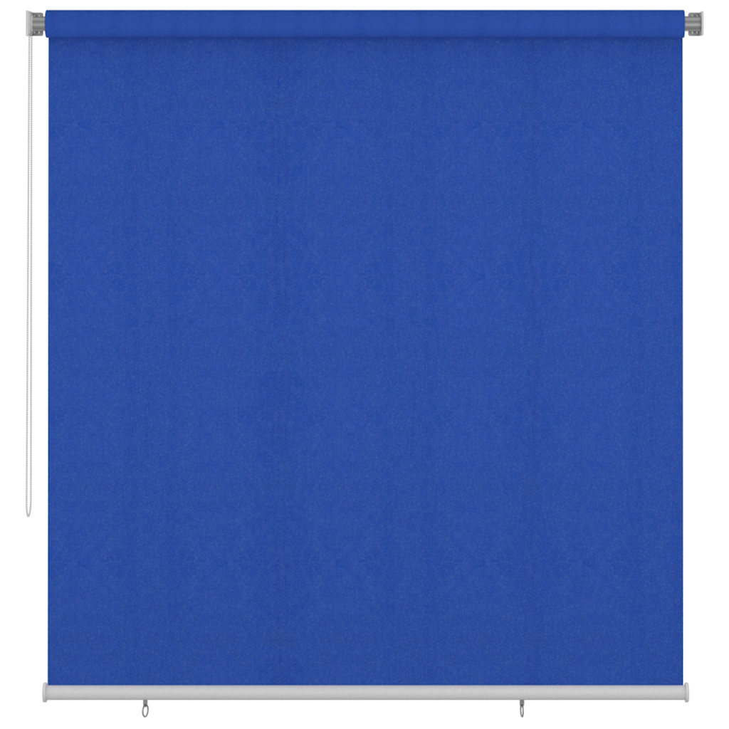 Außenrollo 225 (B)x230 (H) cm Blau HDPE