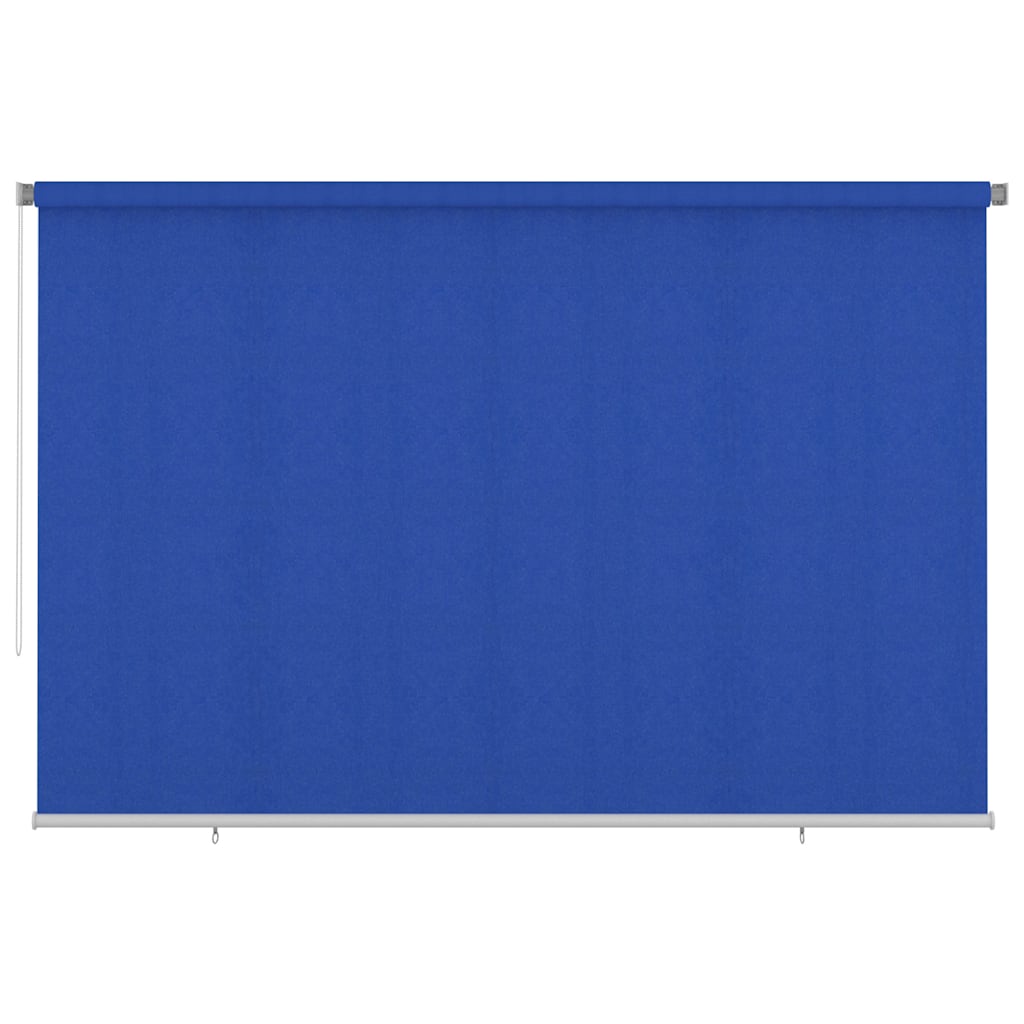 Außenrollo 355 (B)x230 (H) cm Blau HDPE