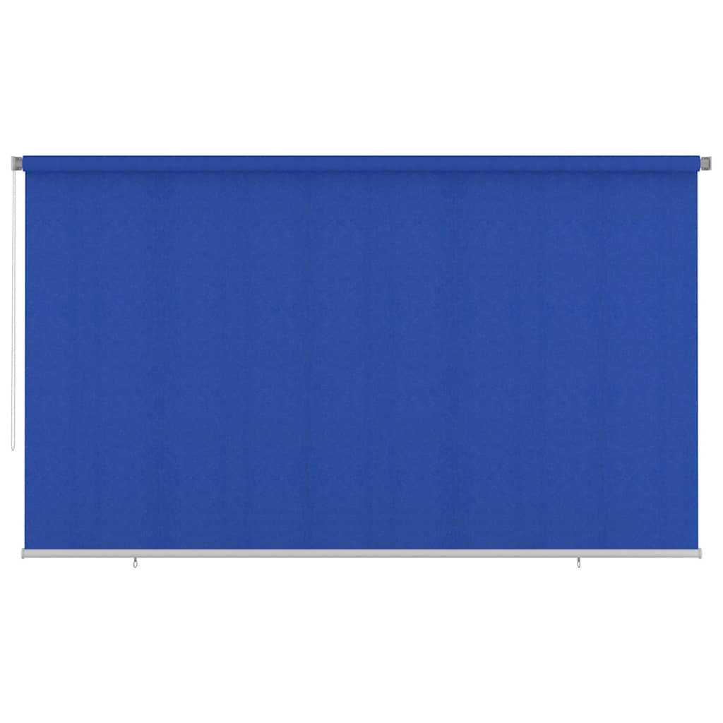 Außenrollo 405 (B)x230 (H) cm Blau HDPE