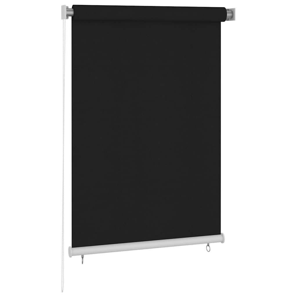 Außenrollo 105 (B)x140 (H) cm Schwarz