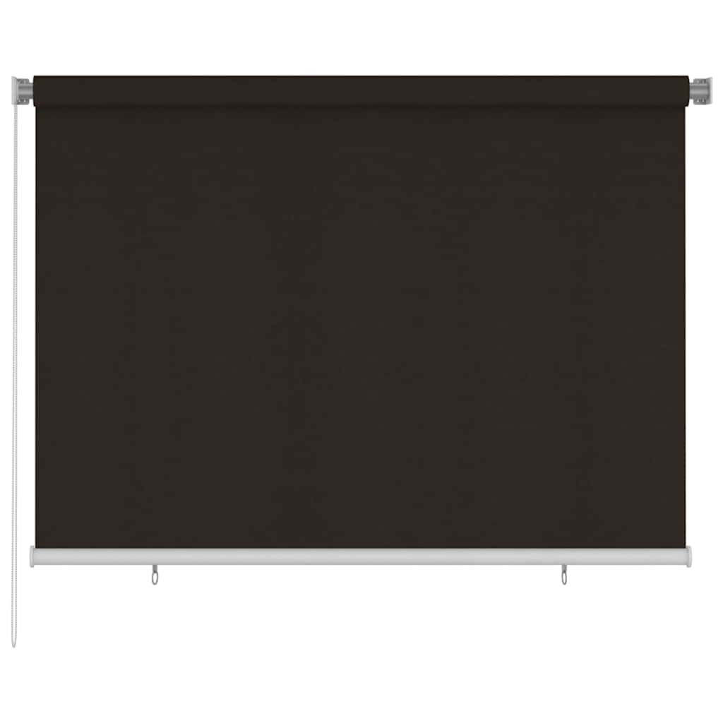 Außenrollo 205 (B)x140 (H) cm Braun HDPE