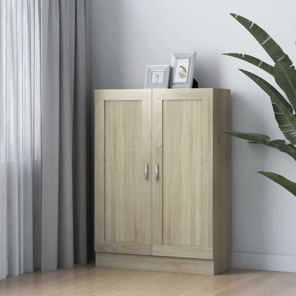 Bücherschrank Sonoma-Eiche 82,5x30,5x115 cm Holzwerkstoff