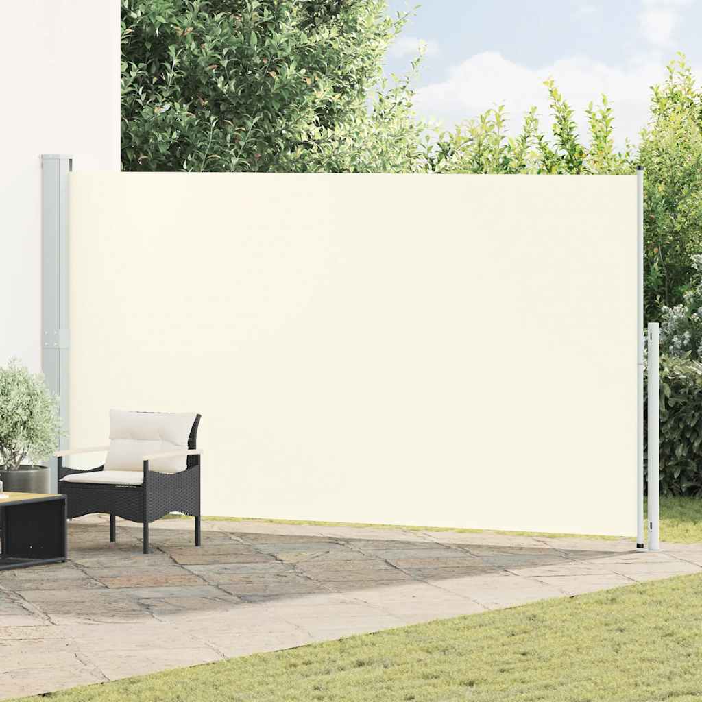 Seitenmarkise Ausziehbar 200x514 cm Creme