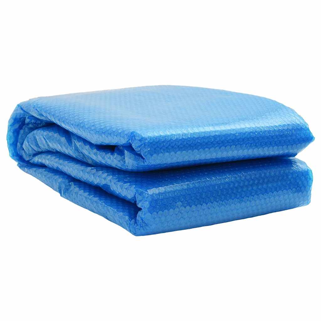Rechteckige Poolabdeckung 600x400 cm PE Blau