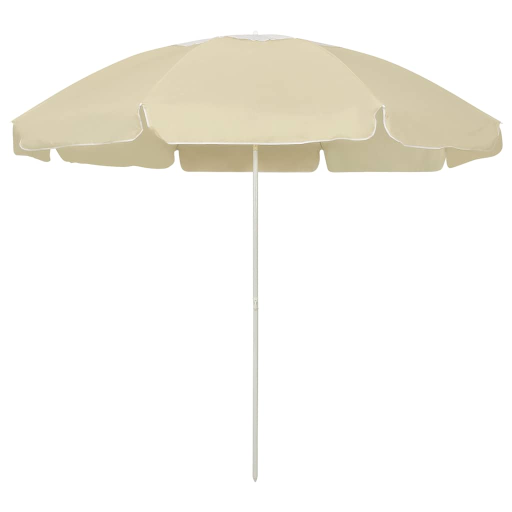 Strandschirm Sandgelb 240 cm
