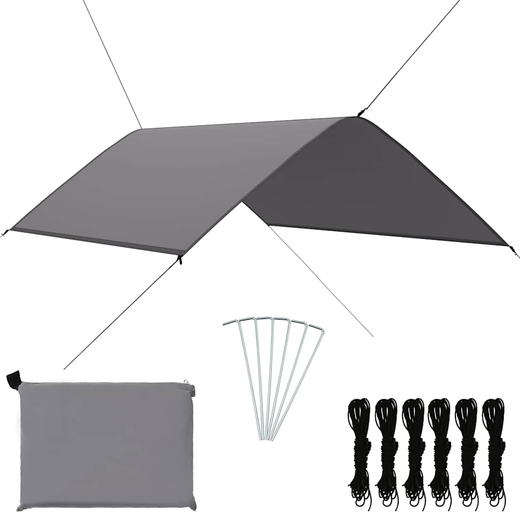 Outdoor-Tarp 3x2 m Grau