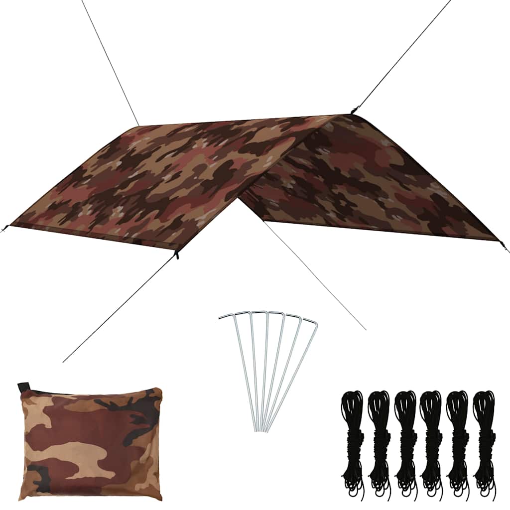 Outdoor-Tarp 3x2 m Camouflage
