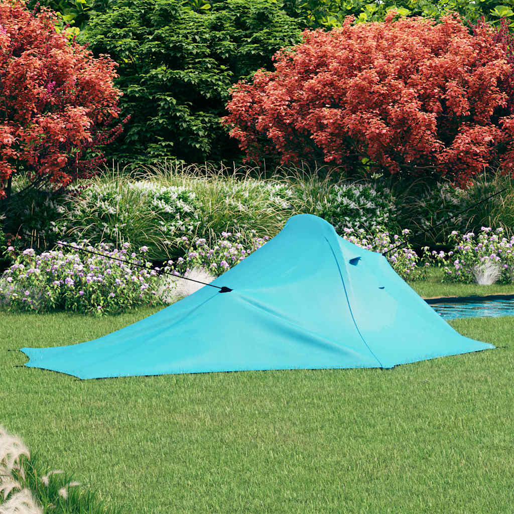 Campingzelt 317x240x100 cm Blau