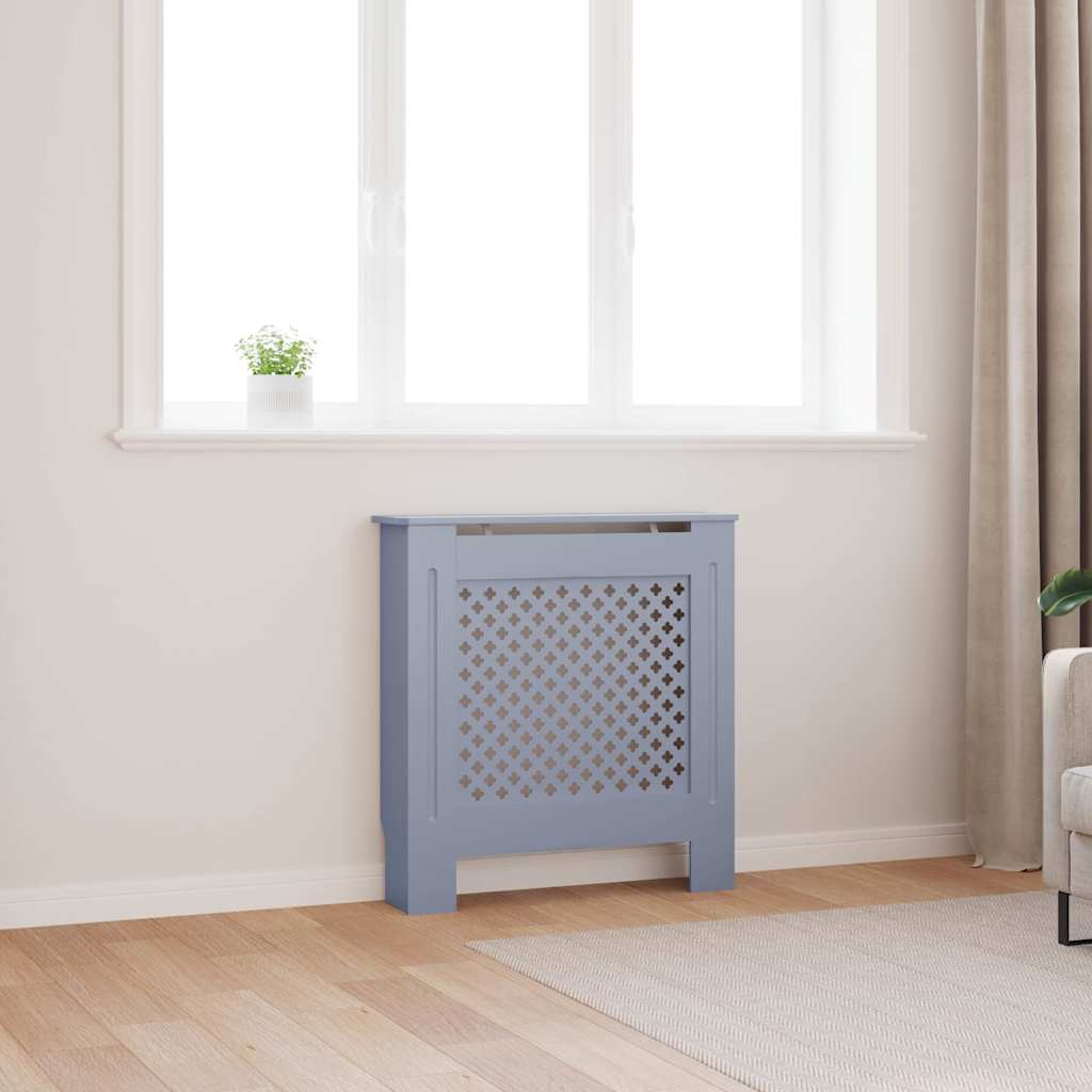 MDF Heizkörperverkleidung Grau 78 cm