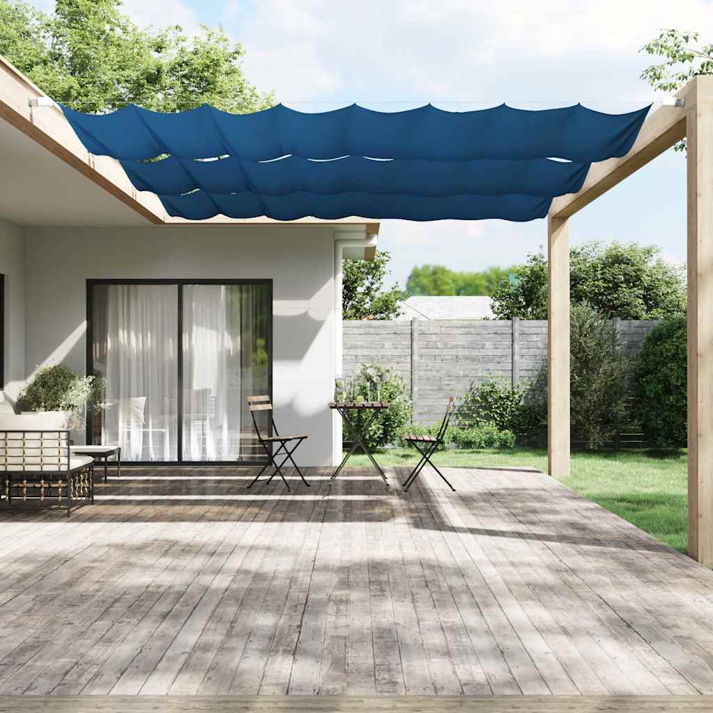 Senkrechtmarkise Blau 140x420 cm Oxford-Gewebe