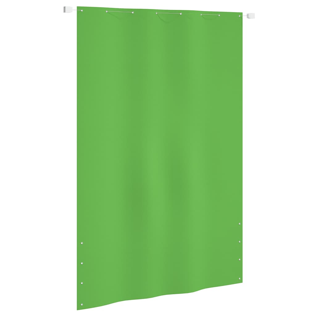 Balkon-Sichtschutz Hellgrün 160x240 cm Oxford-Gewebe
