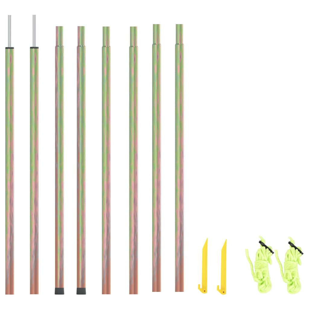 Sonnensegel Stangen 2 Stk. 200 cm Verzinkter Stahl
