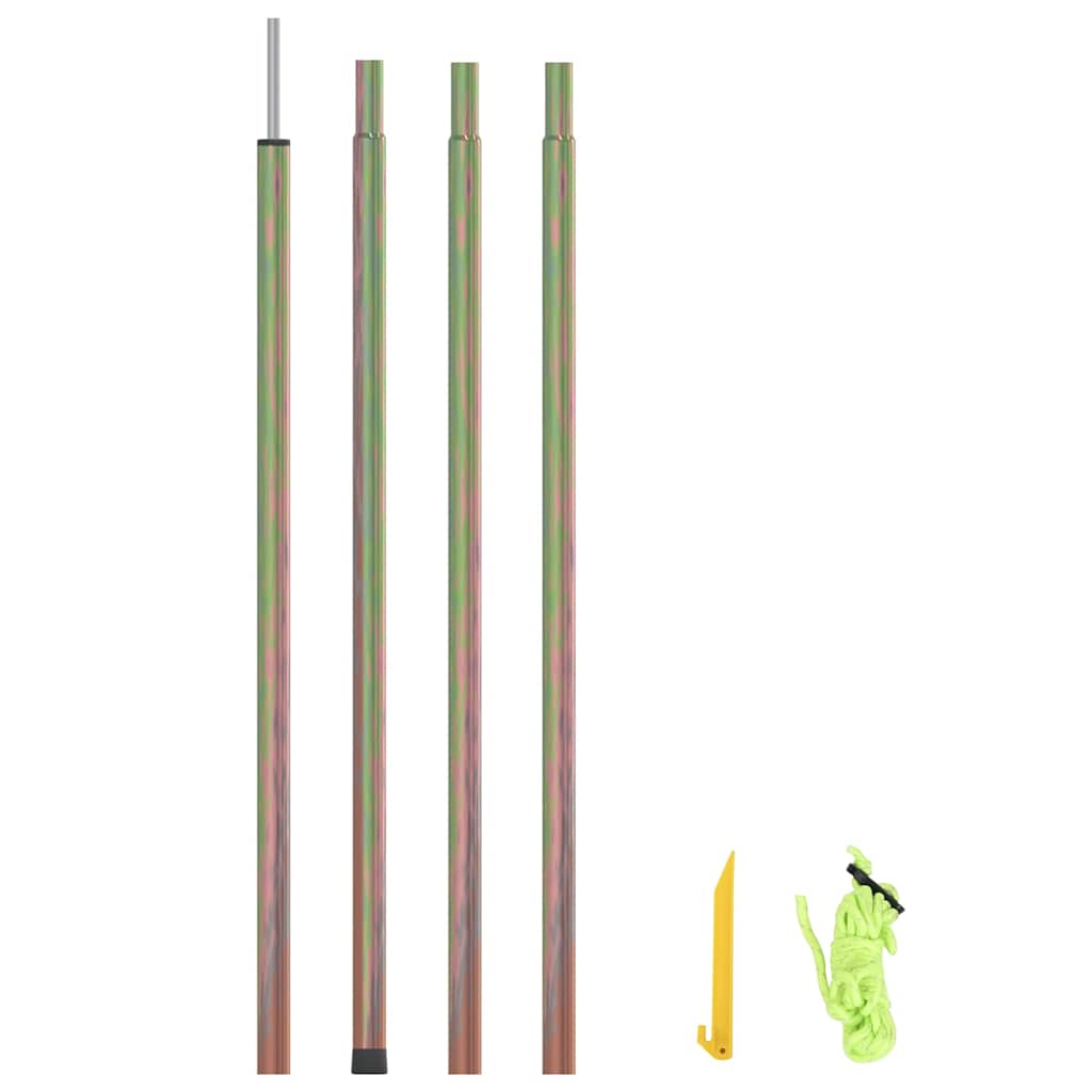 Sonnensegel Stange 250 cm Verzinkter Stahl
