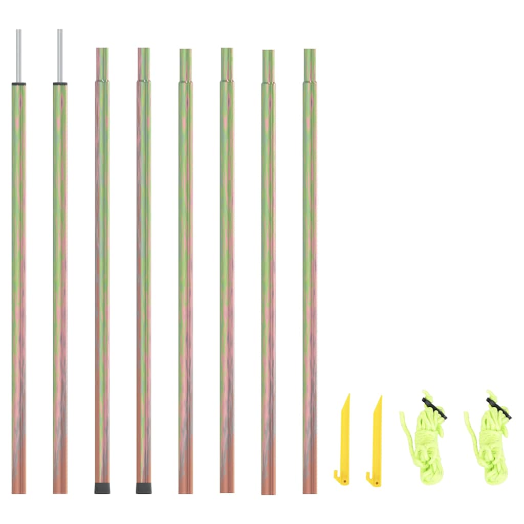 Sonnensegel Stangen 2 Stk. 250 cm Verzinkter Stahl