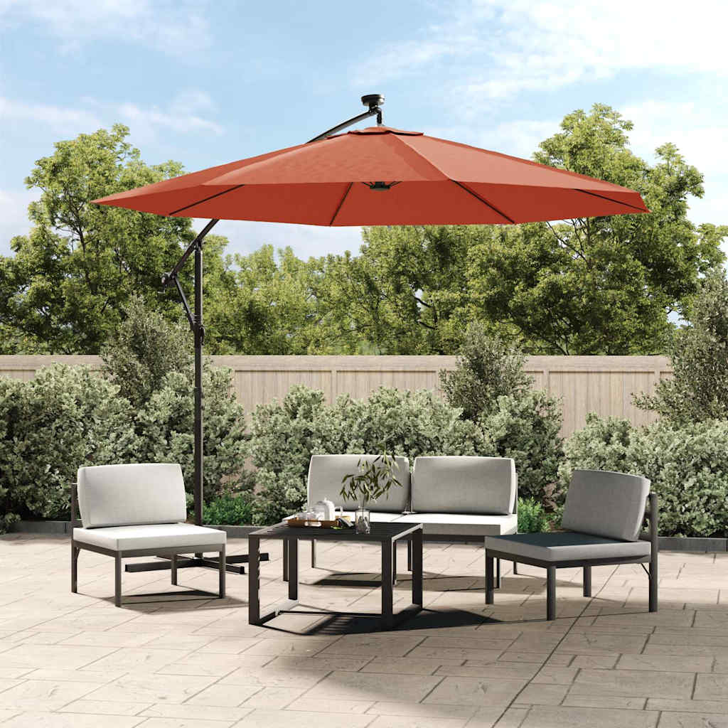 Ersatzbezug für Sonnenschirm Terrakotta 300 cm