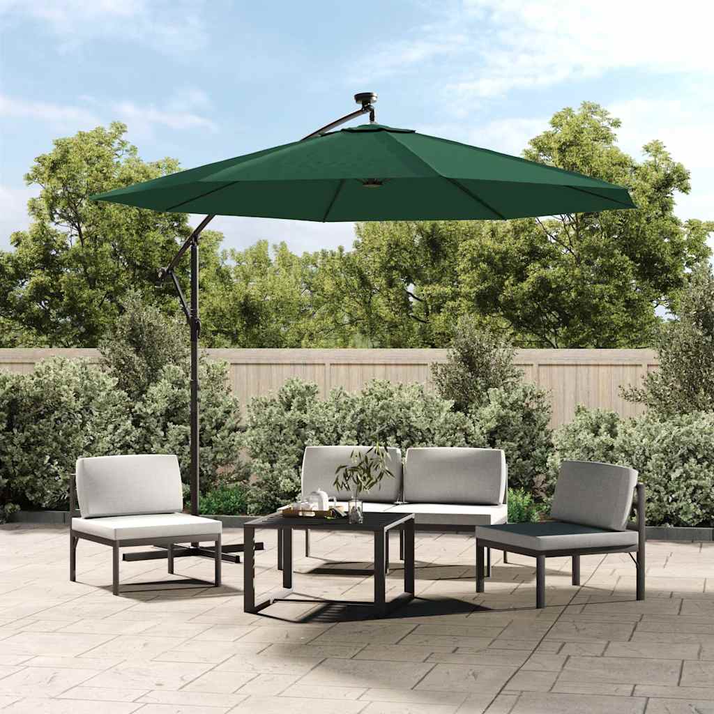 Ersatzbezug für Sonnenschirm Grün 350 cm
