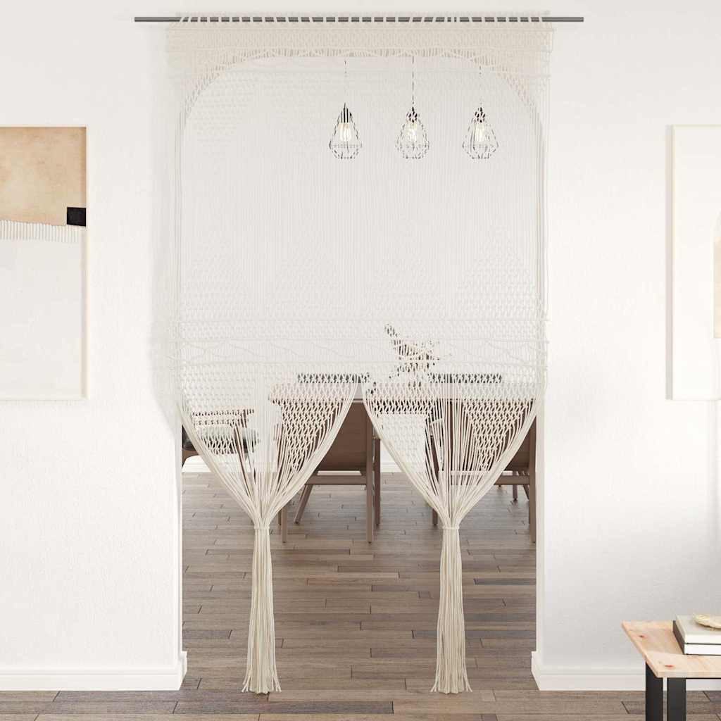 Makramee Vorhang 140x240 cm Baumwolle