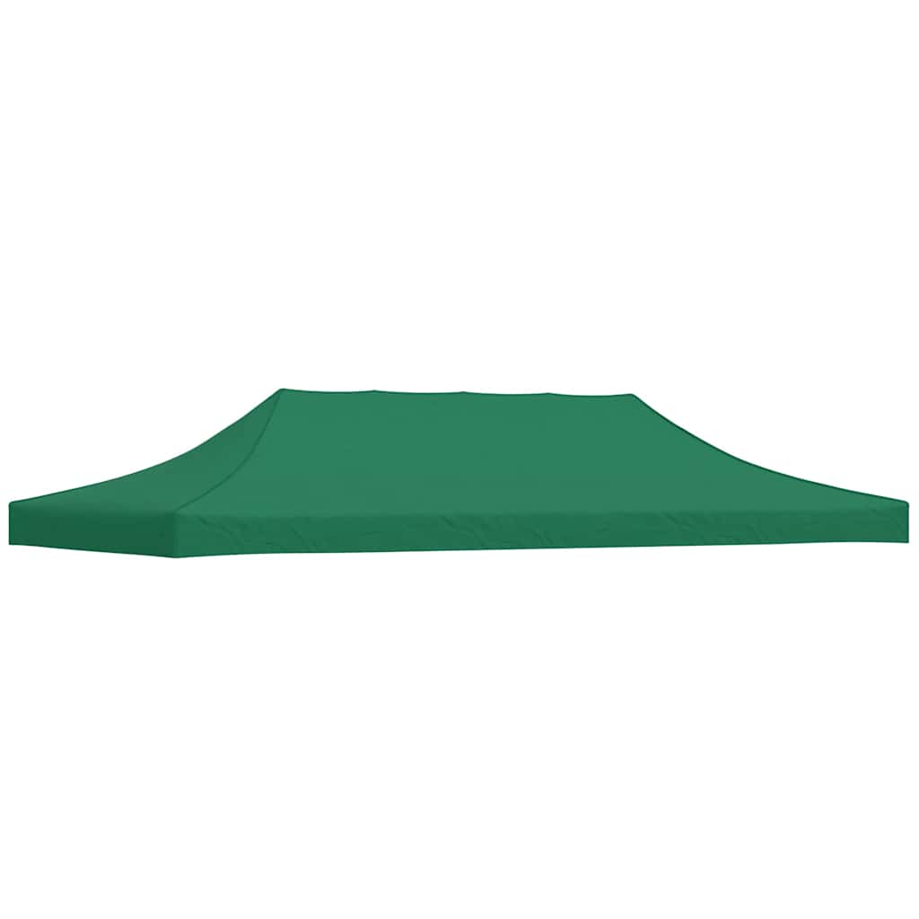 Partyzelt-Dach 6x3 m Grün 270 g/m²