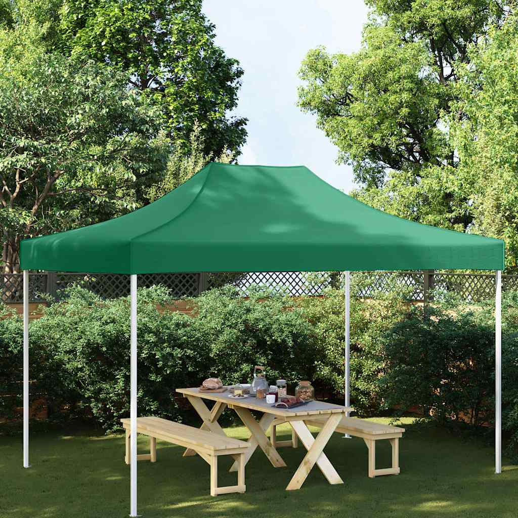 Partyzelt-Dach 4x3 m Grün 270 g/m²