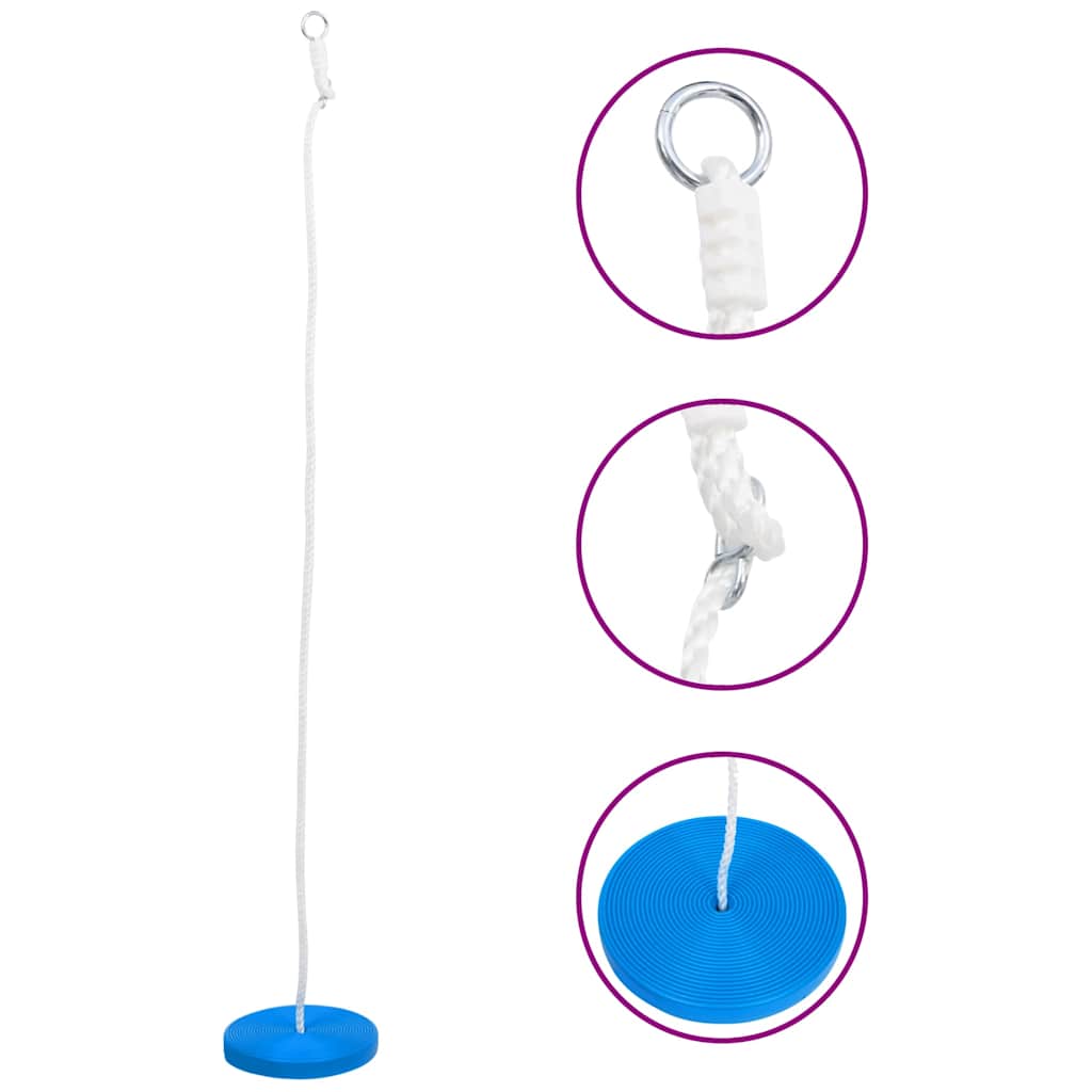 Tellerschaukel 200 cm Blau