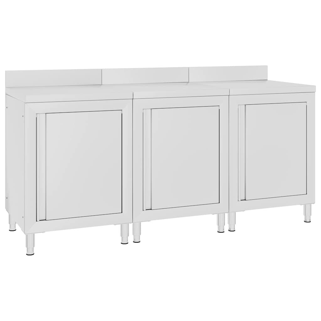 Arbeitsschrank 180x60x96 cm Edelstahl