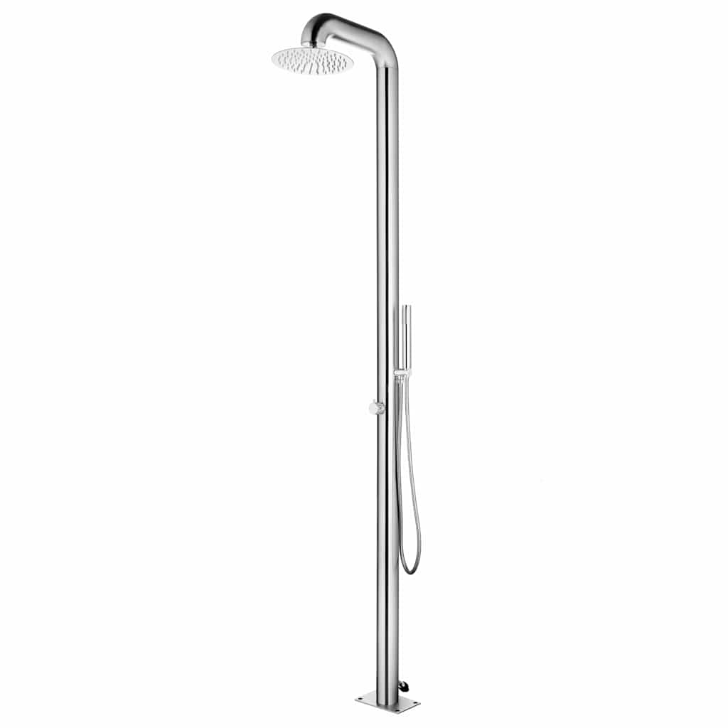Gartendusche 225 cm Edelstahl