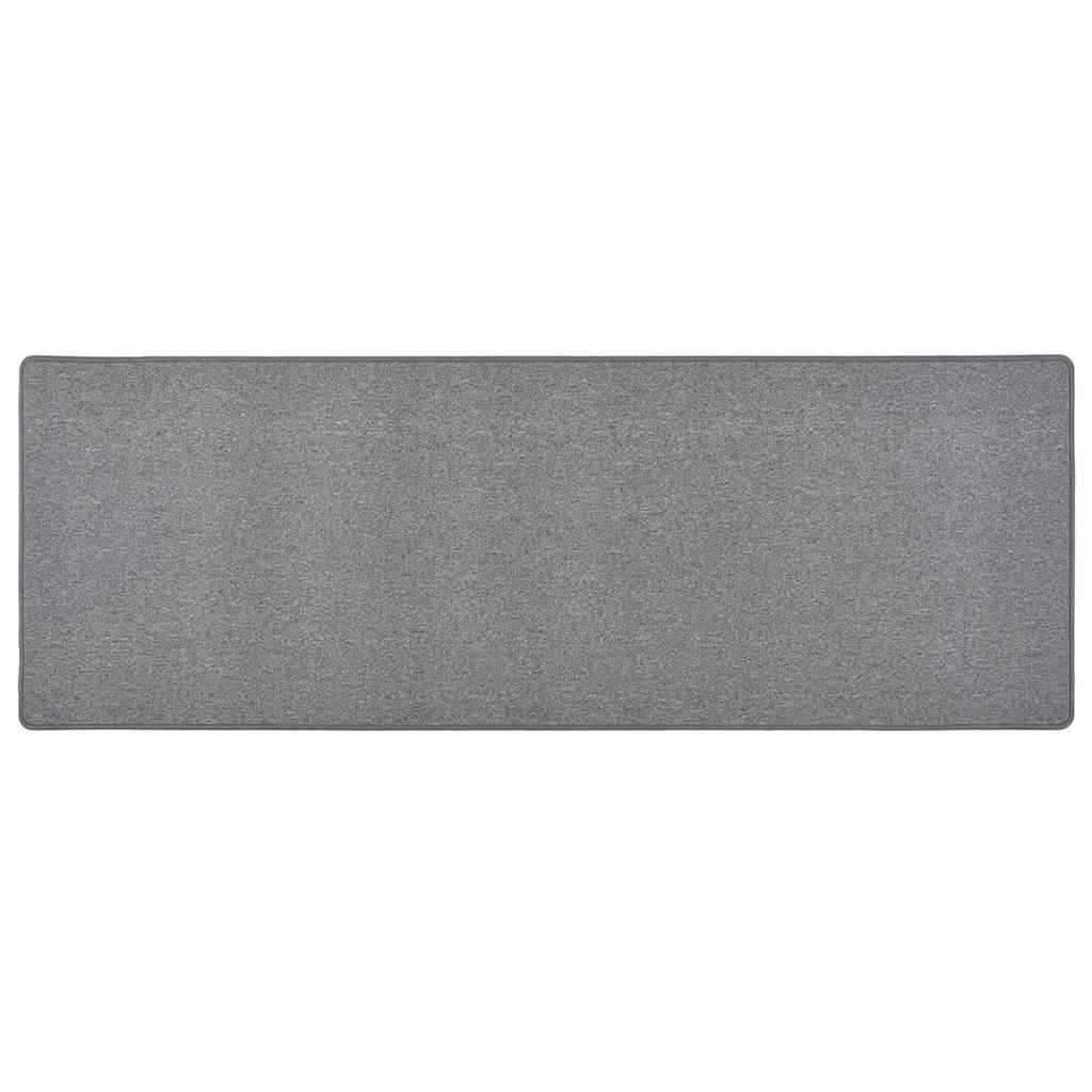 Teppichläufer Dunkelgrau 80x250 cm