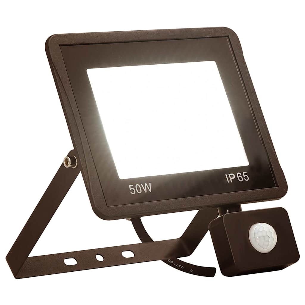 LED-Fluter mit Sensor 50W Warmweiß