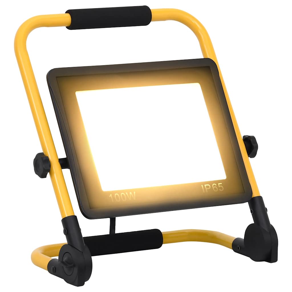 LED-Fluter mit Handgriff 100 W Warmweiß