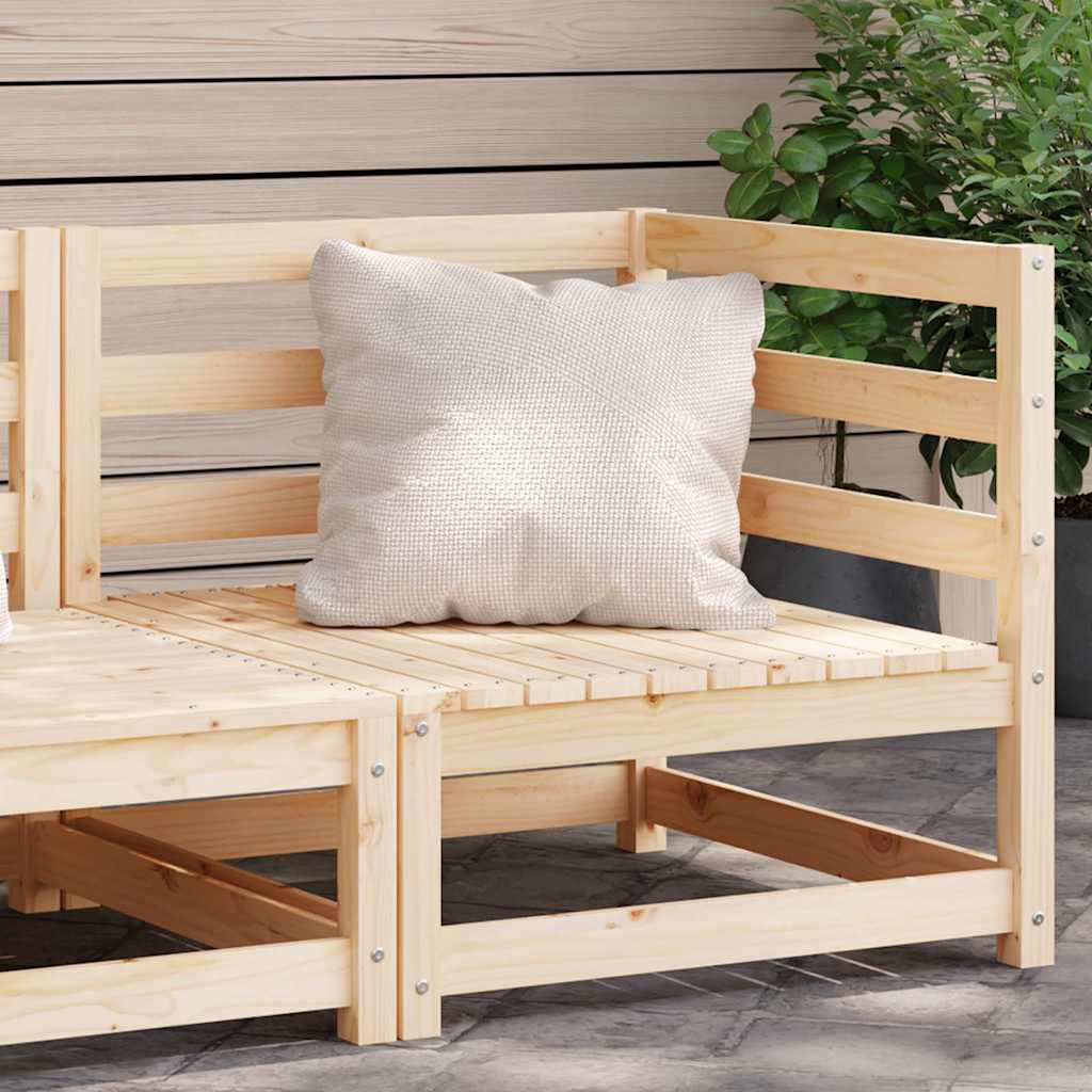 Garten-Ecksofa Massivholz Kiefer
