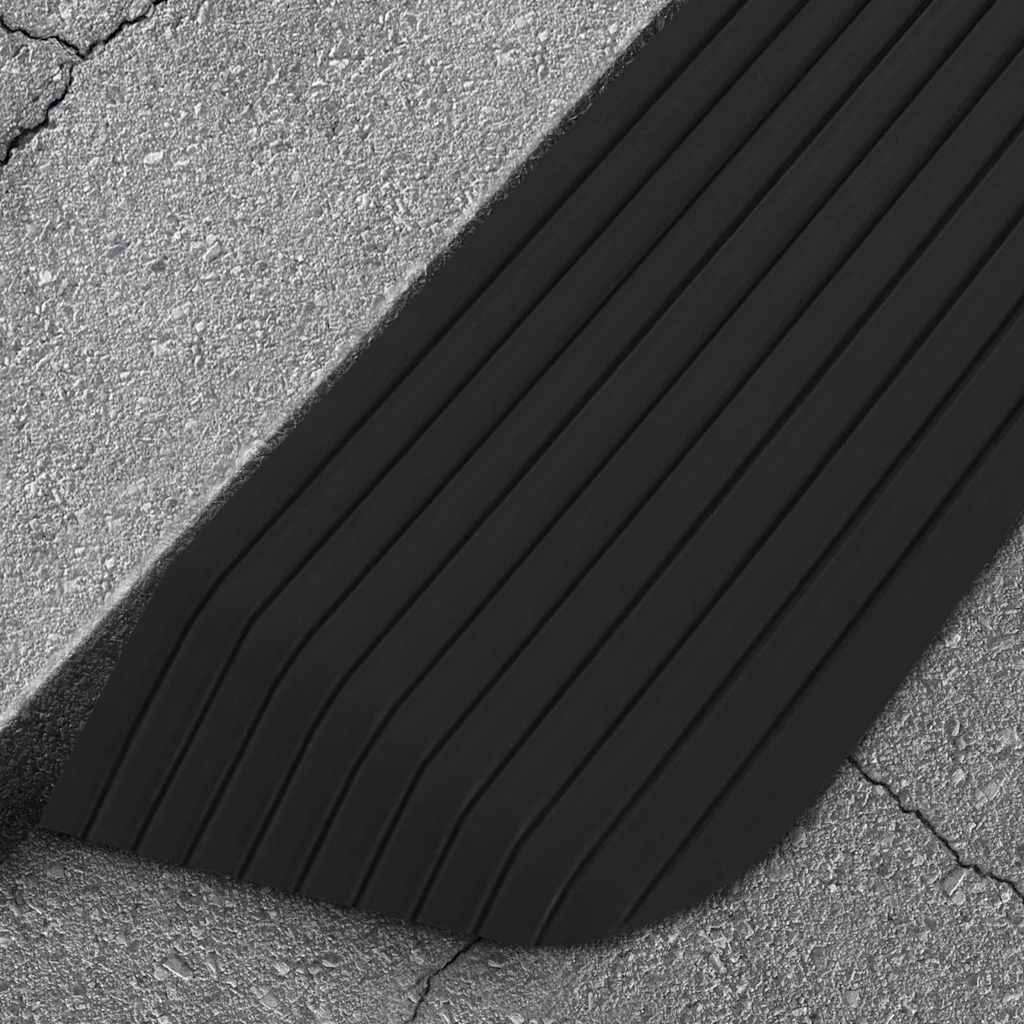 Schwellenrampe 110x32x3,8 cm Gummi