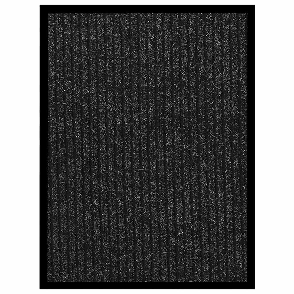 Fußmatte Anthrazit Gestreift 40x60 cm