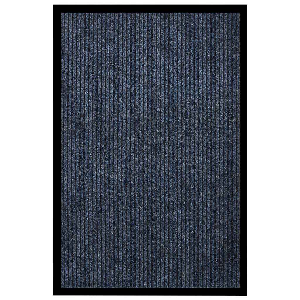 Fußmatte Gestreift Blau 80x120 cm