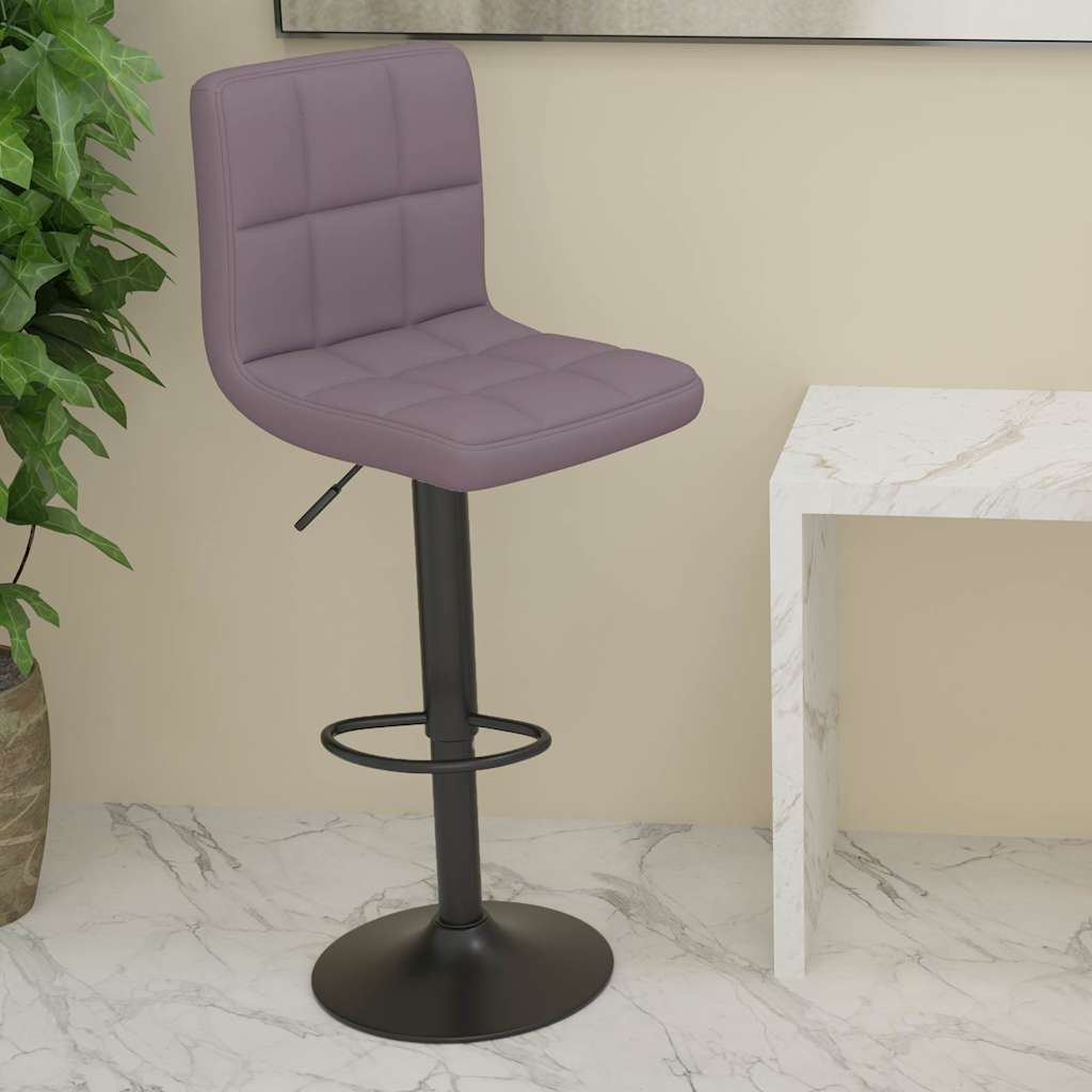 Barhocker Taupe Stoff