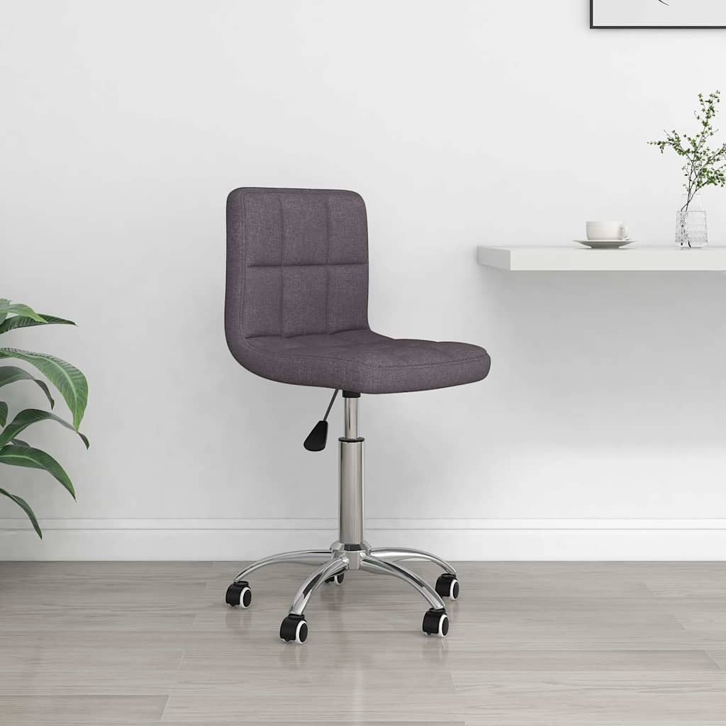 Bürostuhl Drehbar Taupe Stoff