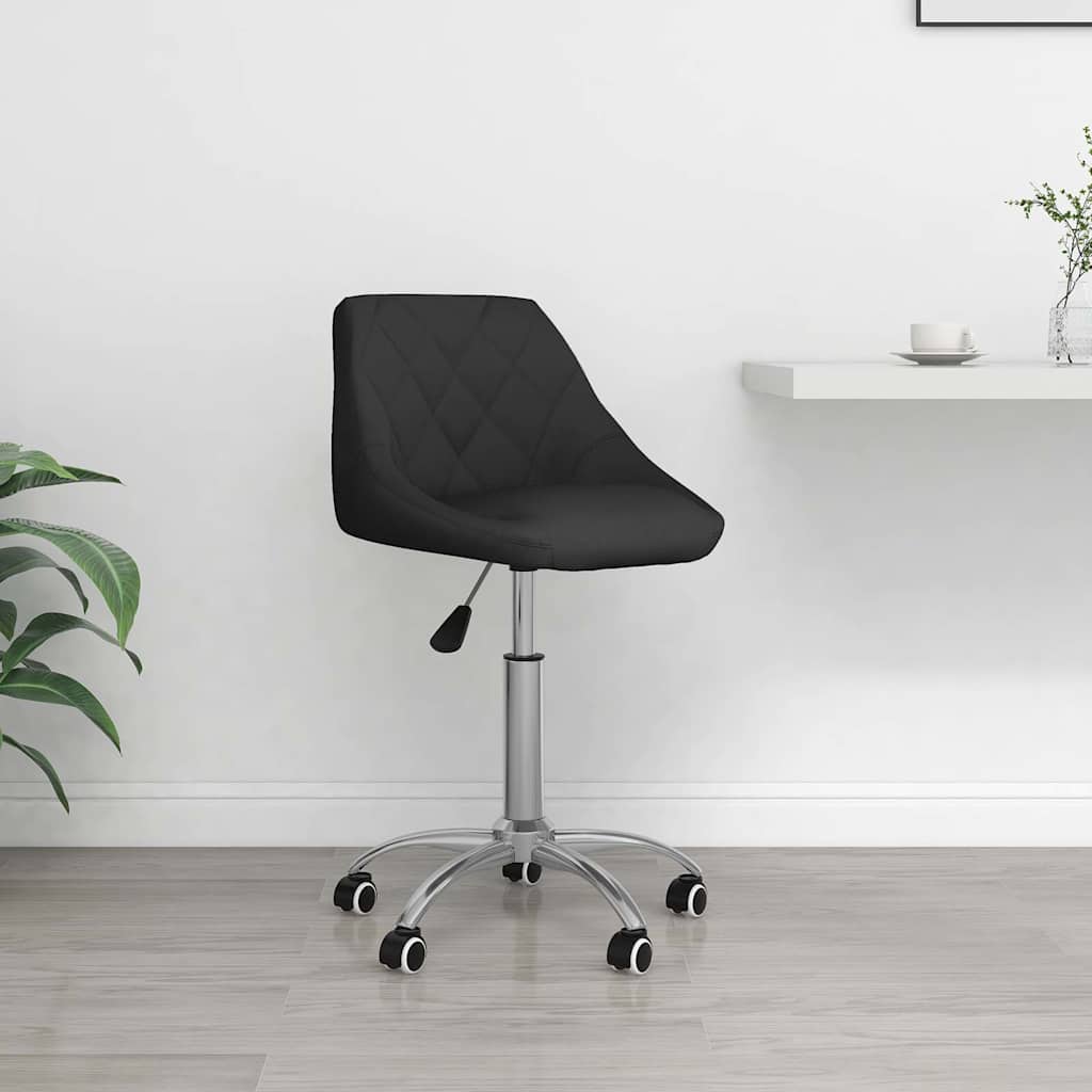 Bürostuhl Drehbar Schwarz Kunstleder