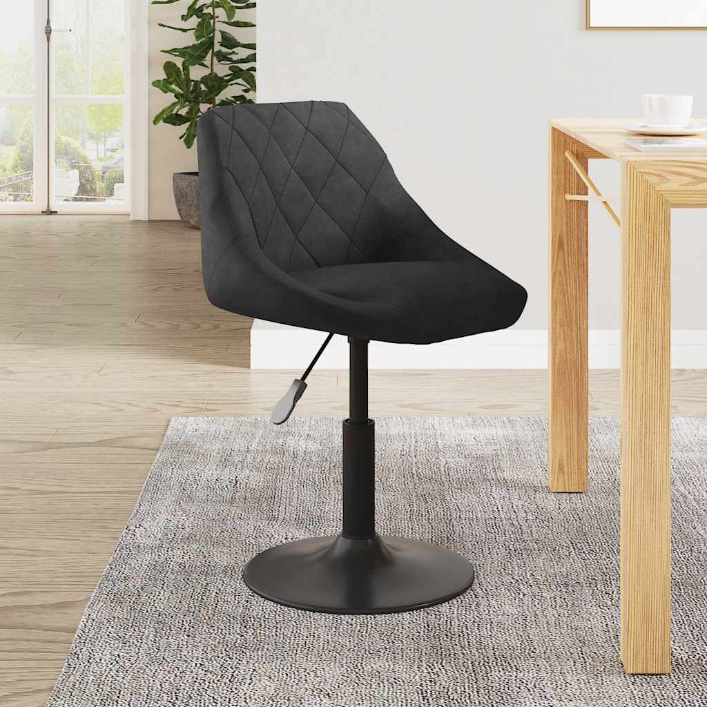 Barhocker Schwarzer Samt