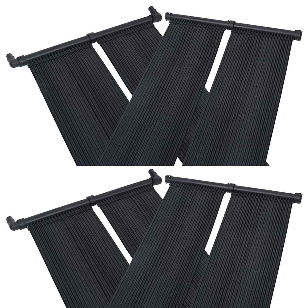 Solar-Panel Poolheizung 4 Stk. 80x310 cm