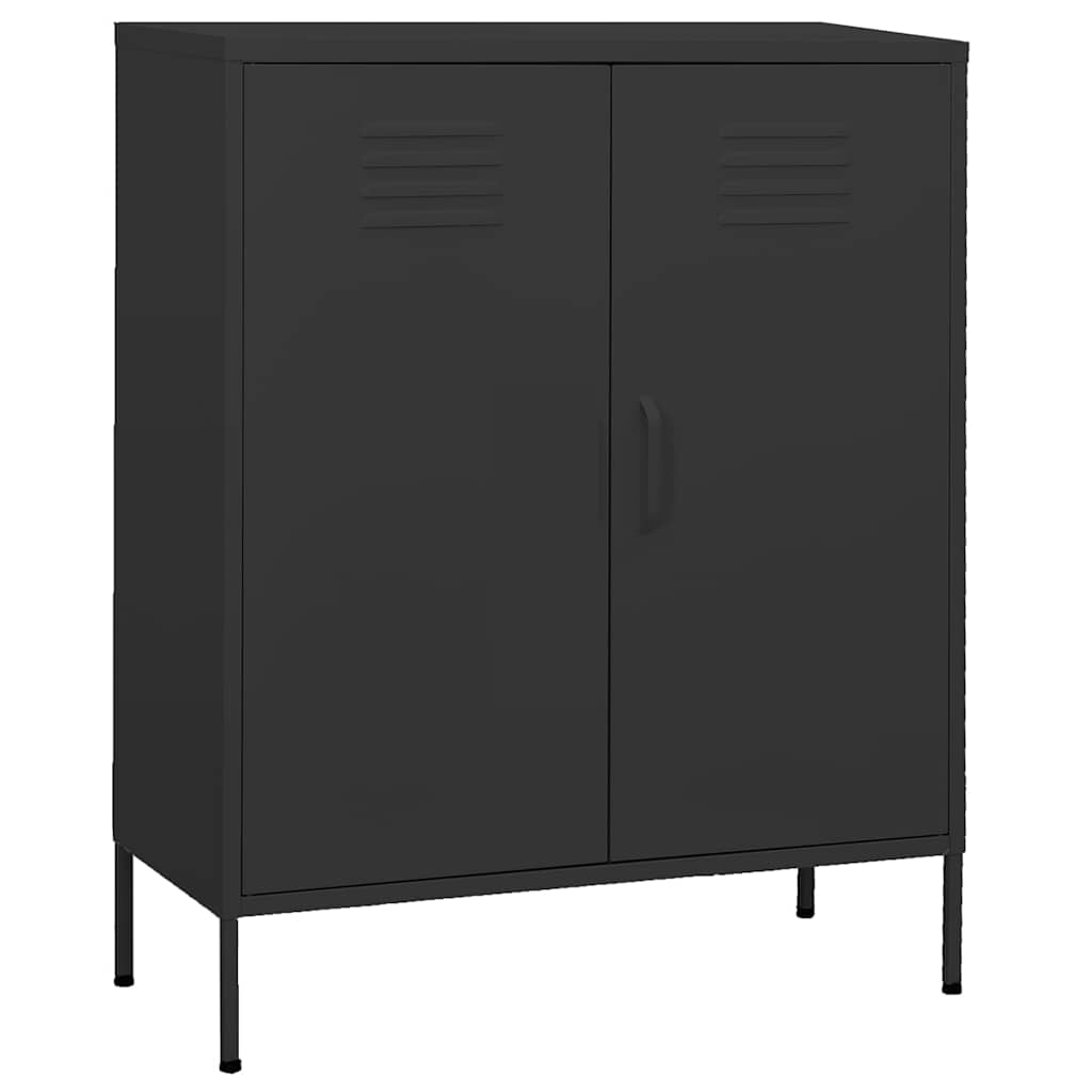 Lagerschrank Anthrazit 80x35x101,5 cm Stahl