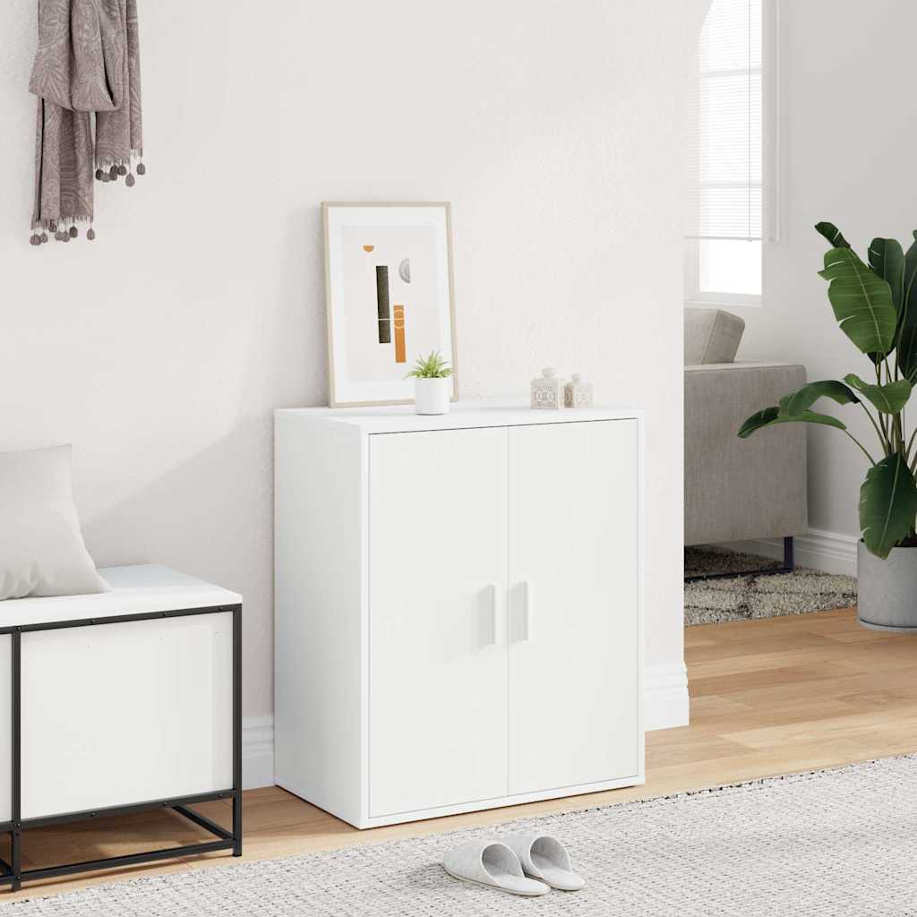 Schuhschrank Weiß 60x35x70 cm Holzwerkstoff