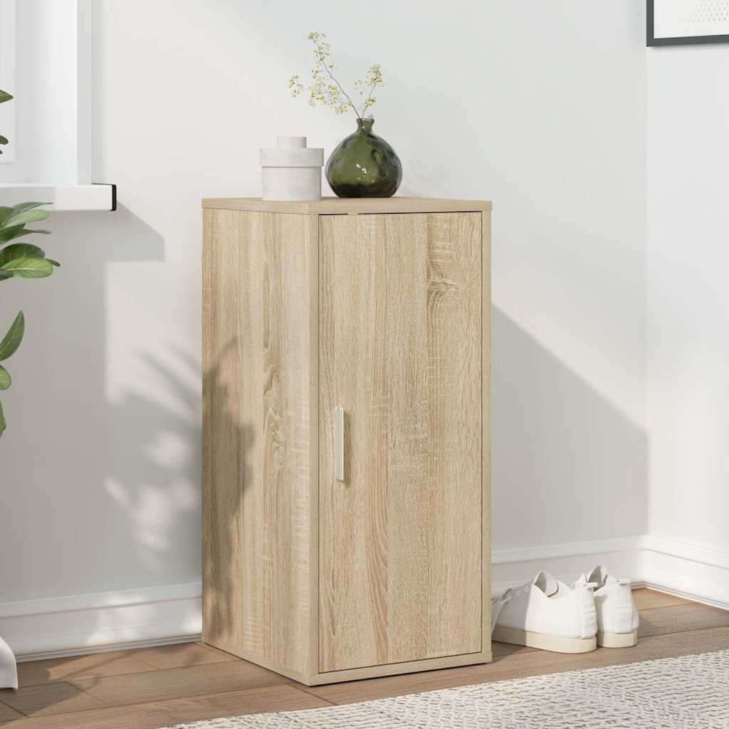 Schuhschrank Sonoma-Eiche 32x35x70 cm Holzwerkstoff
