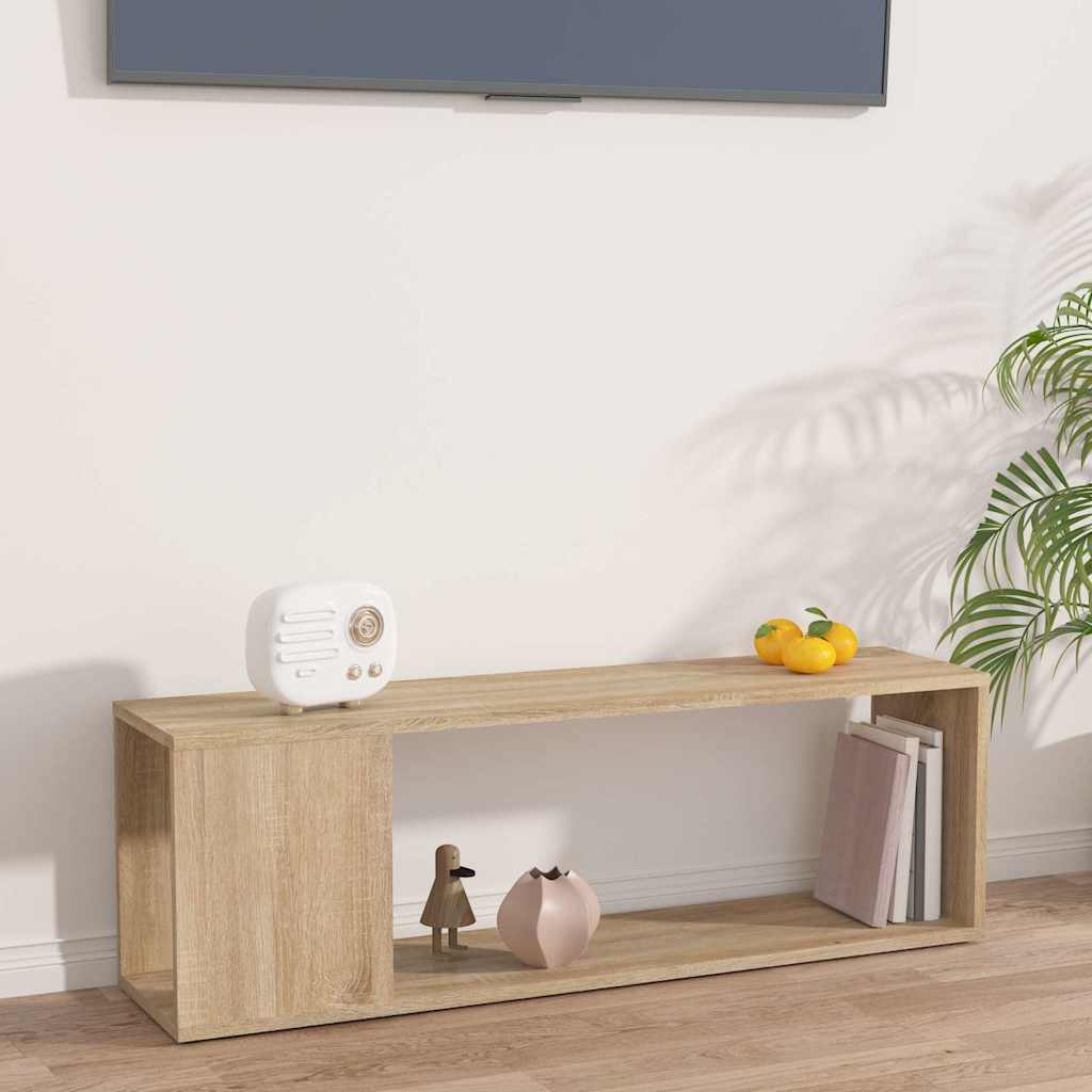 TV-Schrank Sonoma-Eiche 100x24x32 cm Holzwerkstoff