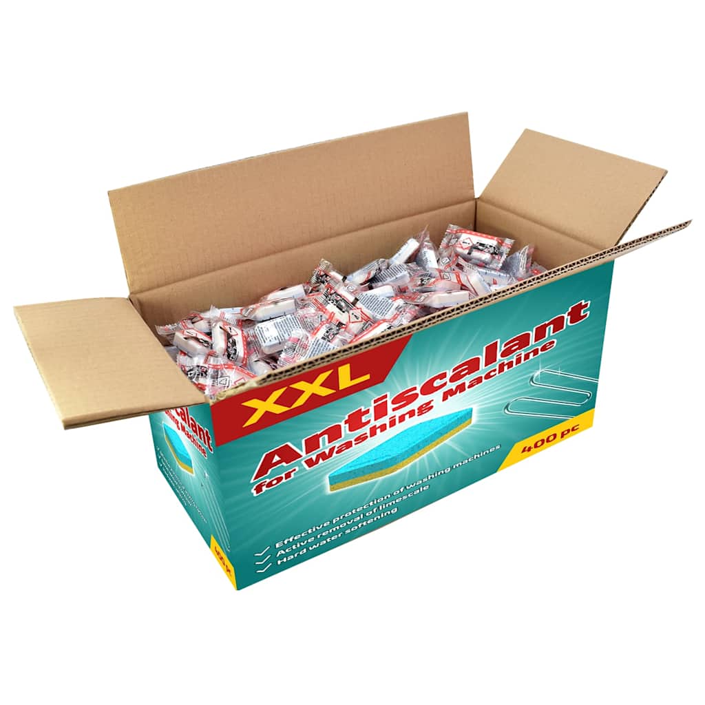 Waschmaschinen-Tabs 400 St. Verhindern Kalk und Schmutz