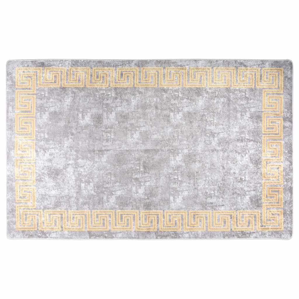 Teppich Waschbar Grau 160x230 cm