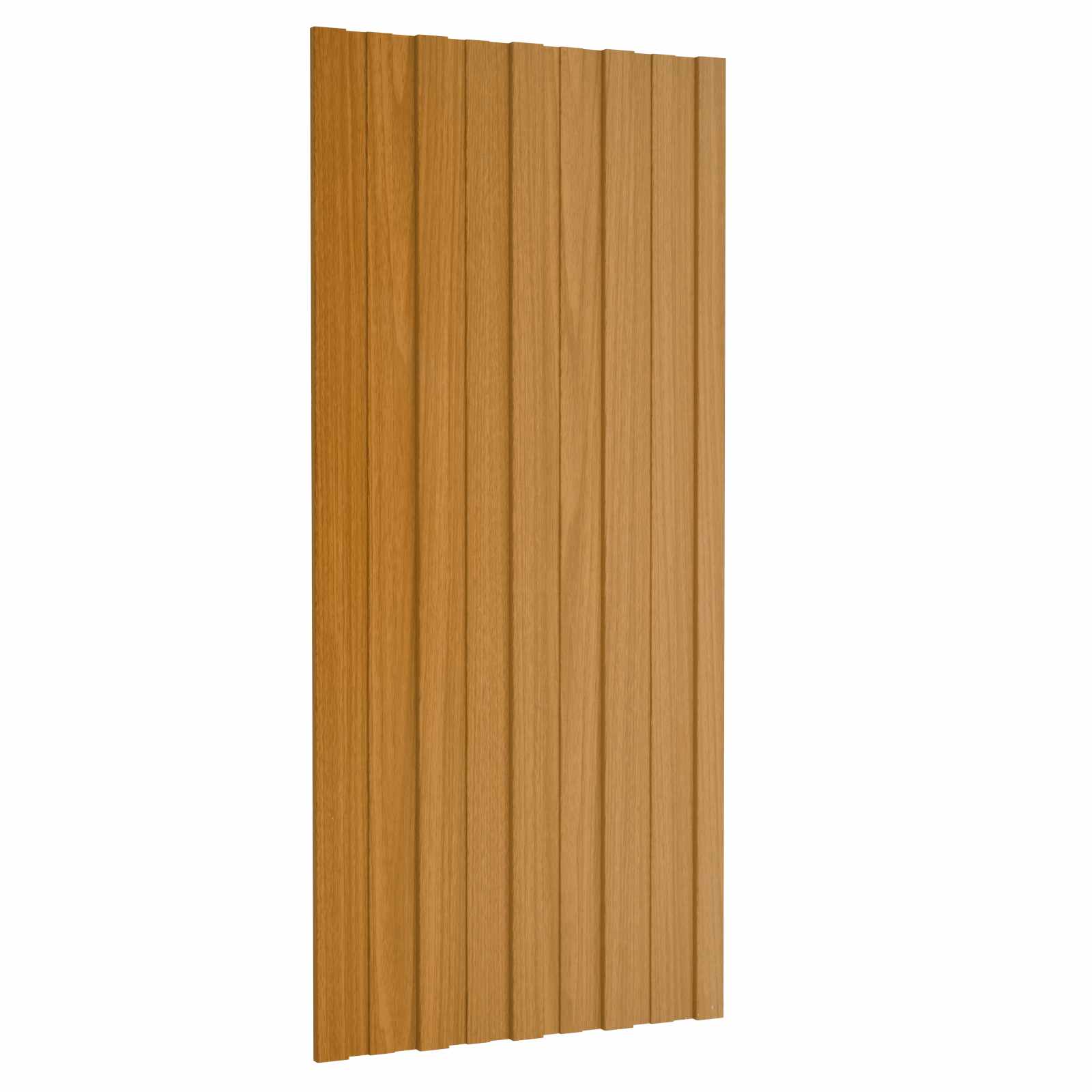 Dachpaneel 12 Stk. Natur 100 x 45 cm Verzinkter Stahl
