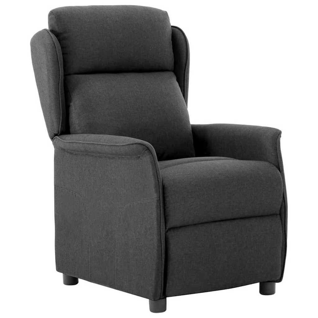 Liegestuhl Dunkelgrau Polyester