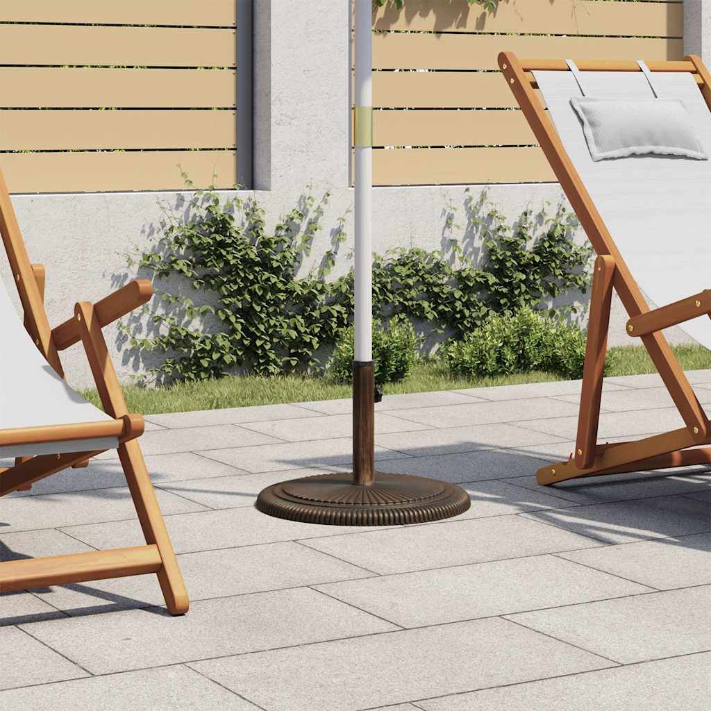 Sonnenschirmständer Bronzen 45x45x30 cm Gusseisen